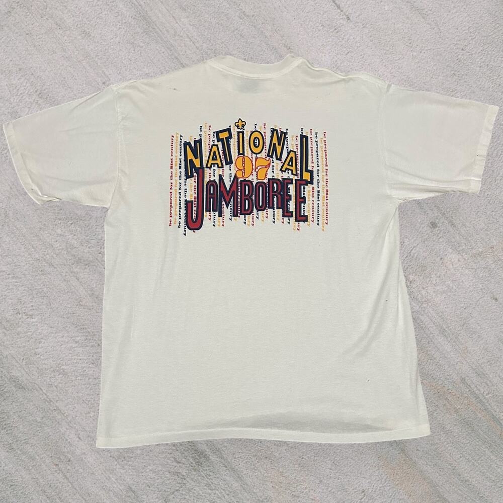 1997 Boyscout jamboree vintage tee